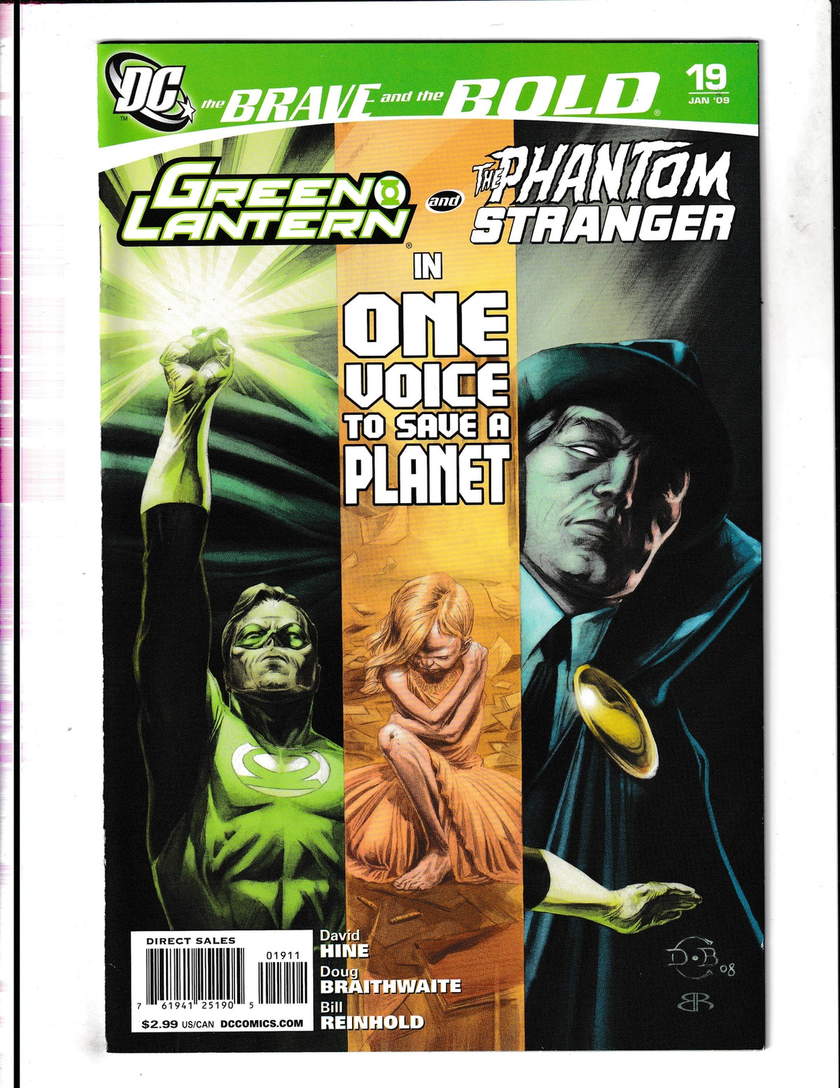 Brave and the Bold #19 (2009) Green Lantern & Phantom Stranger DC Comics