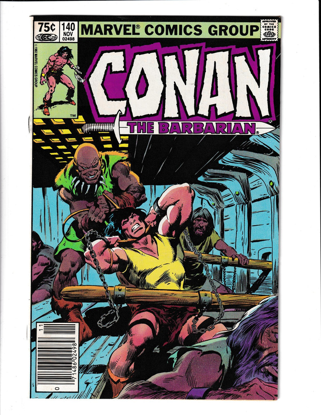 Conan the Barbarian #140 (1982) Buscema Marvel Comics SKU:3340