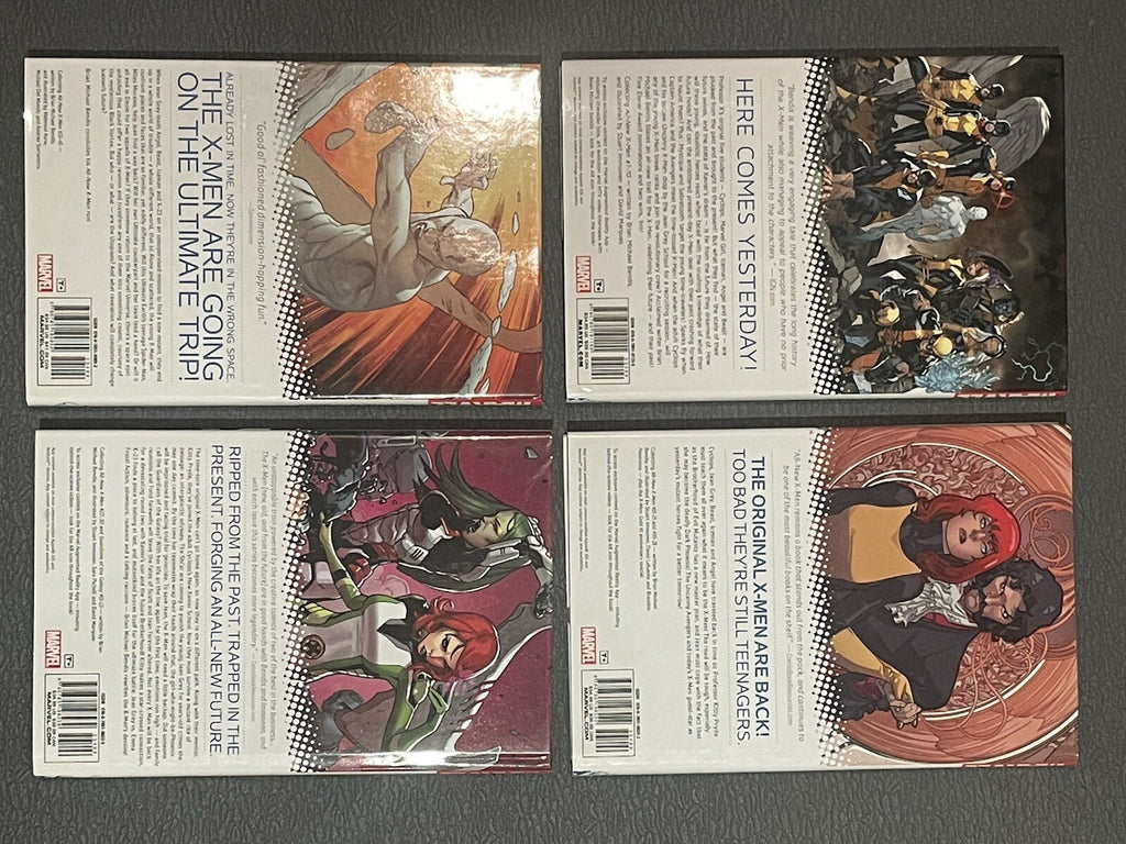 All-New X-Men 1-4 (2014) Hardcover Set by Brian Michael Bendis - Marvel Comics