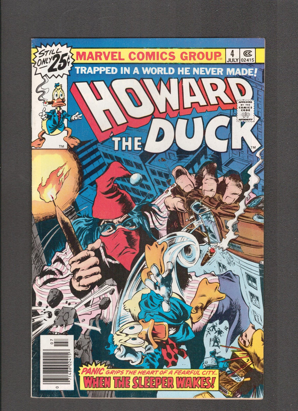 Howard the Duck #4 (1976) Higher Grade - Gene Colan Marvel Comics