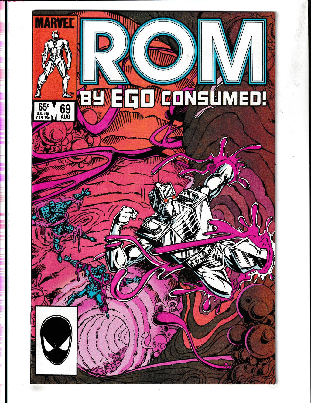 ROM #69 (1985) SpaceKnight Marvel Comics