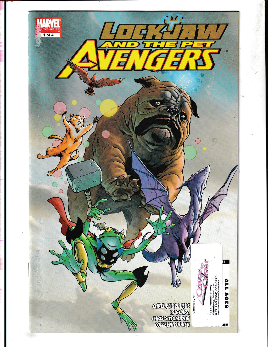 Lockjaw and the Pet Avengers #1 (2009) 1st Throg & Pet Avengers Marvel Comics