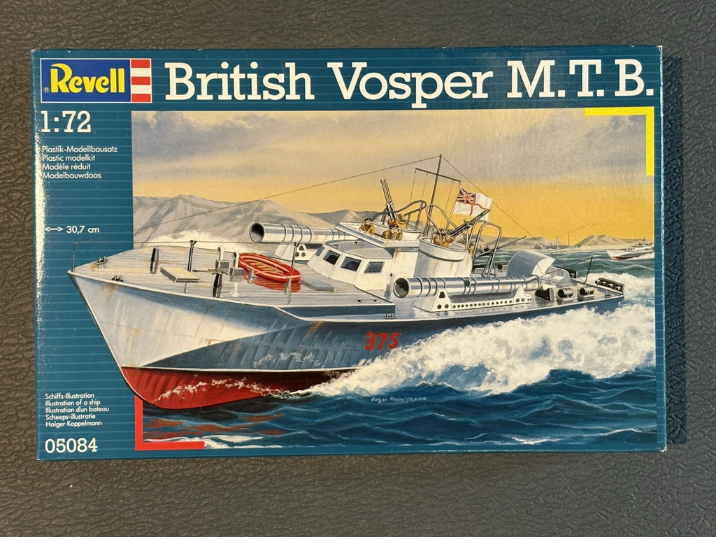 Revell British Vesper M.T.B. 1/72 Scale Model Kit #05084 Canadian Seller