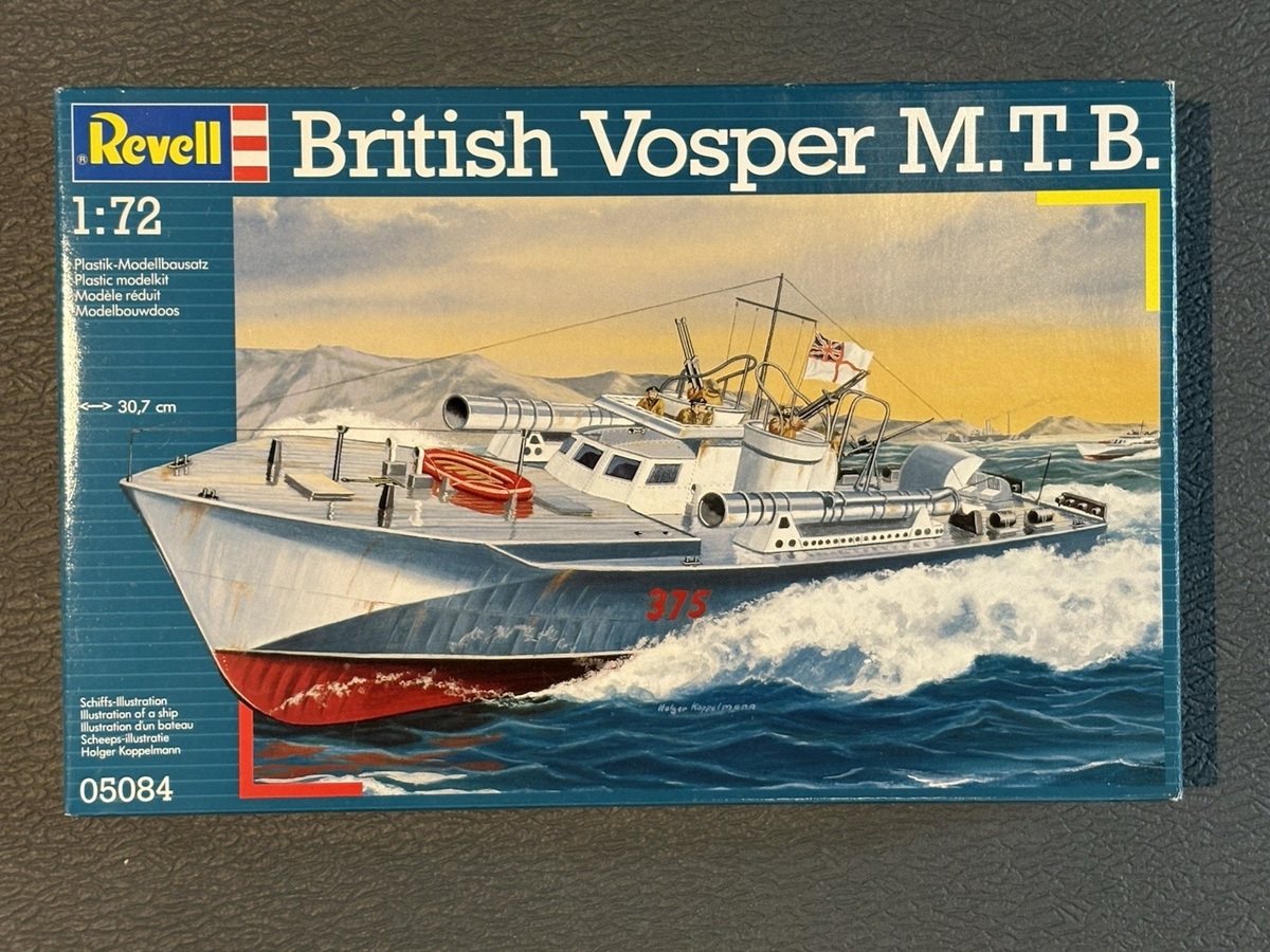 Revell British Vesper M.T.B. 1/72 Scale Model Kit #05084 Canadian Seller
