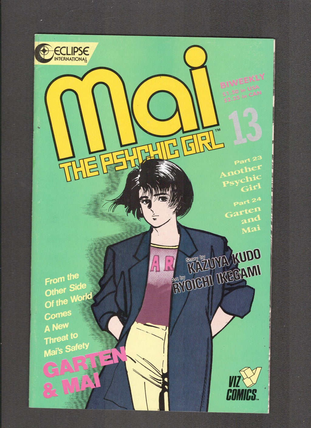 Mai, the Phychic Girl #13 (1987) Kudo - Ikegami Eclipse Comics