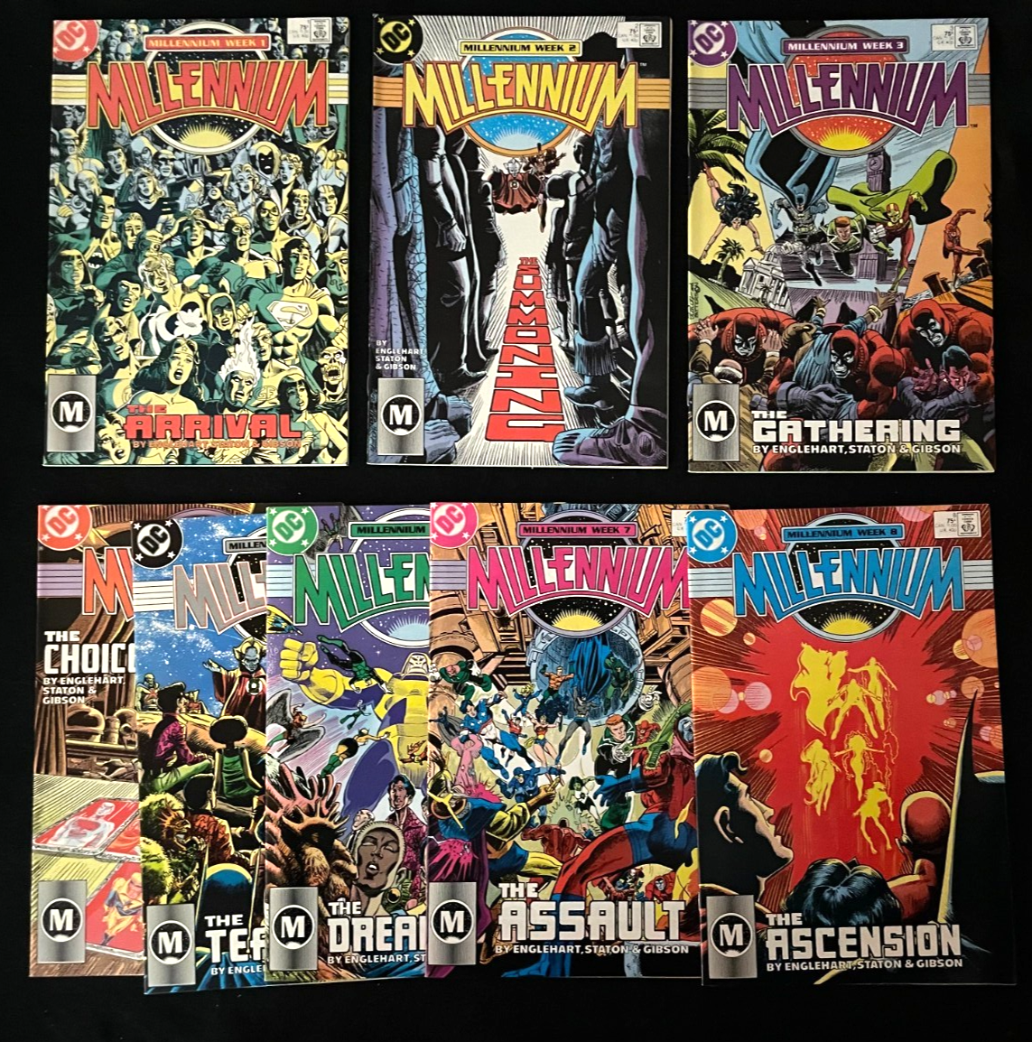 Millennium - Complete Set of 8 - #1-8 (1988) DC