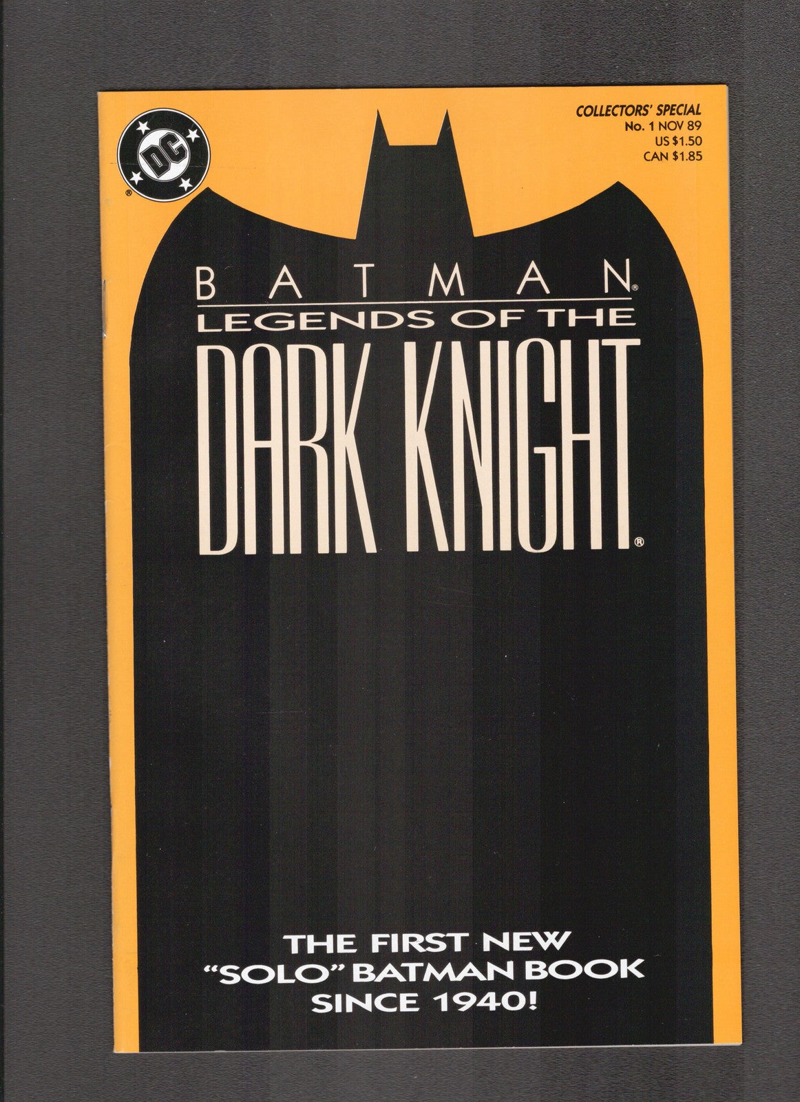 Batman: Legends of the Dark Knight #1c (1989) Orange Variant DC Comics