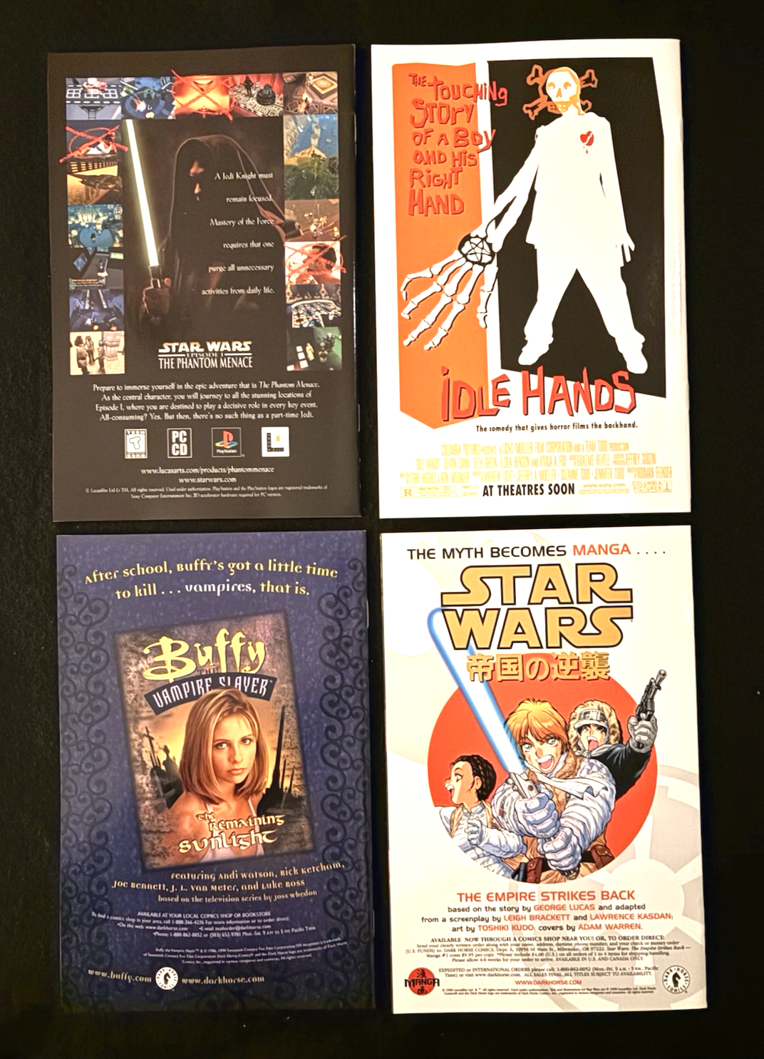Star Wars: Vader's Quest - Complete Set #1-4 (1999) Dark Horse Comics