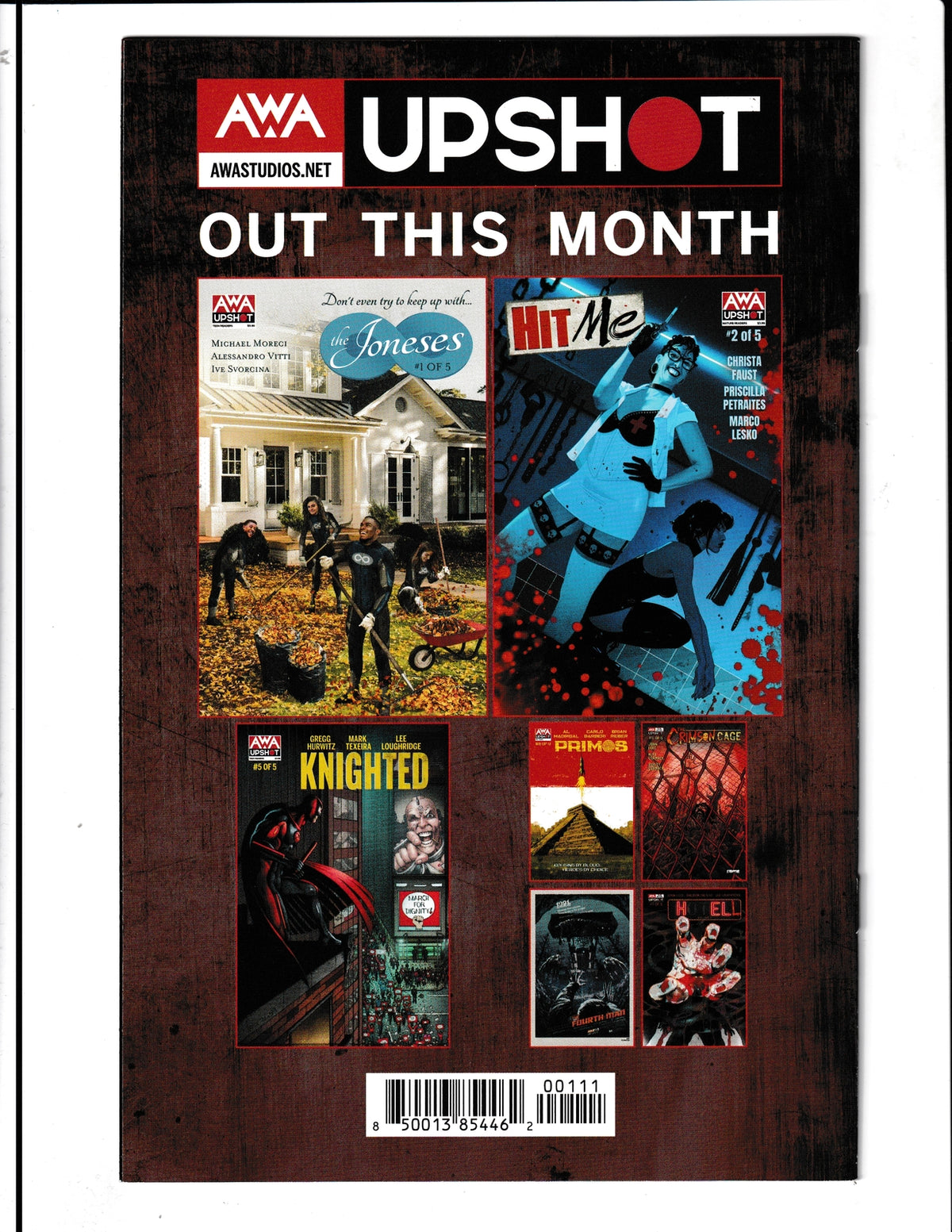 Joneses #1 (2022) AWA Studios Comics