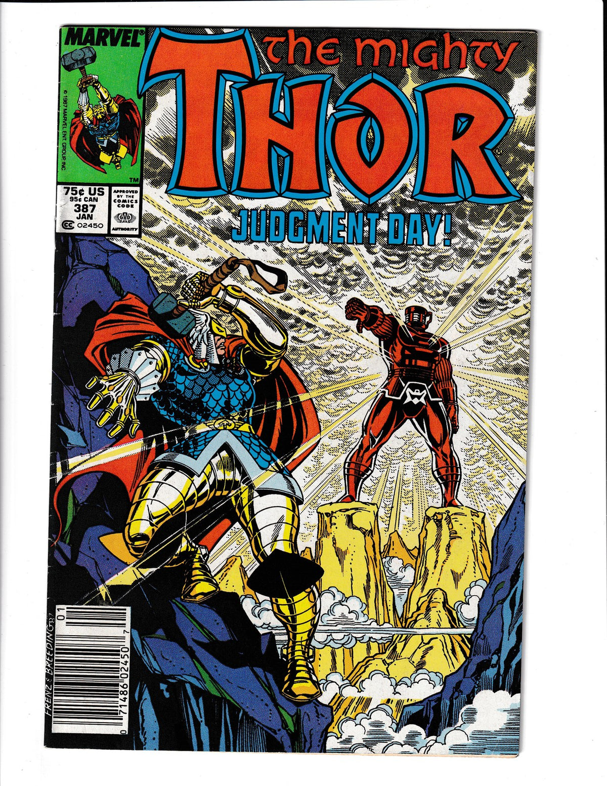 Thor #387 (1988) Marvel Comics