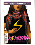 True Believers: Ms. Marvel #1 (2015) Marvel Comics