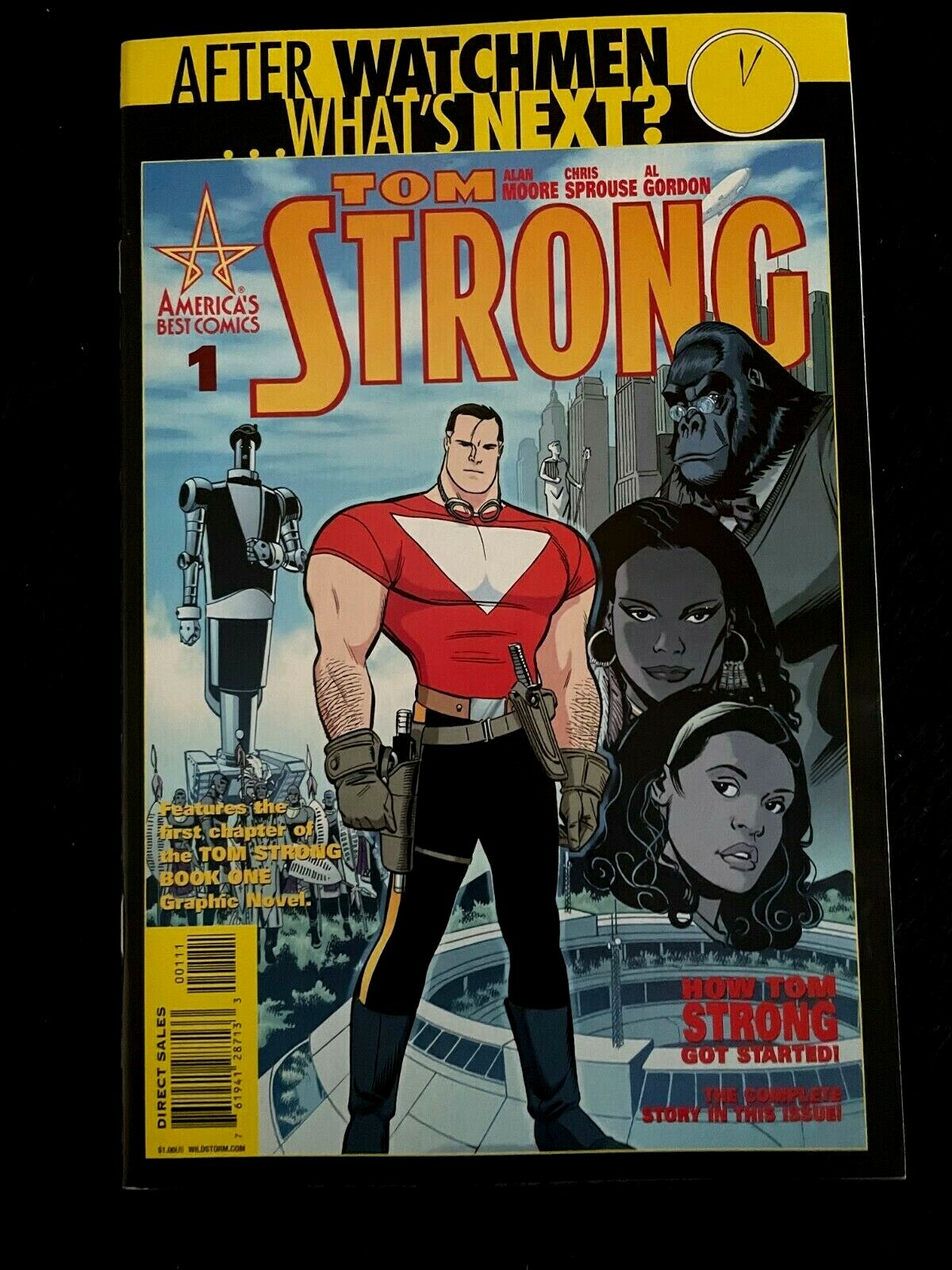 Tom Strong #1C 2009 - HIGH GRADE