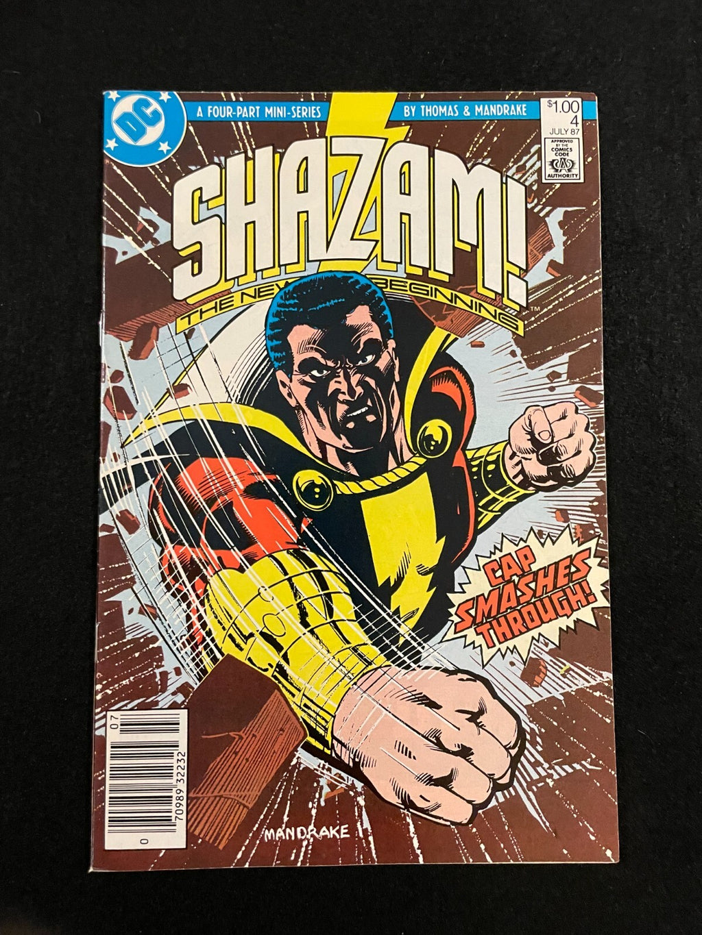 Shazam!: New Beginning - Complete Set of 4 #1-4 (1987) DC Comics