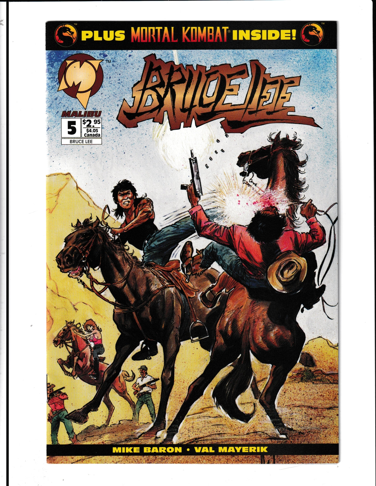 Bruce Lee #5 (1994) Malibu Comics