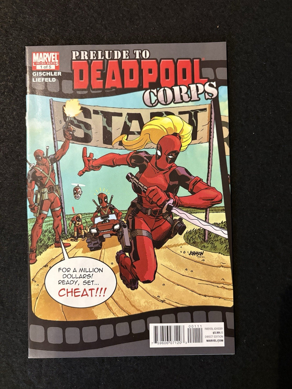 Prelude to Deadpool Corps #1-5 (2010) Complete Set by Marvel Comics
