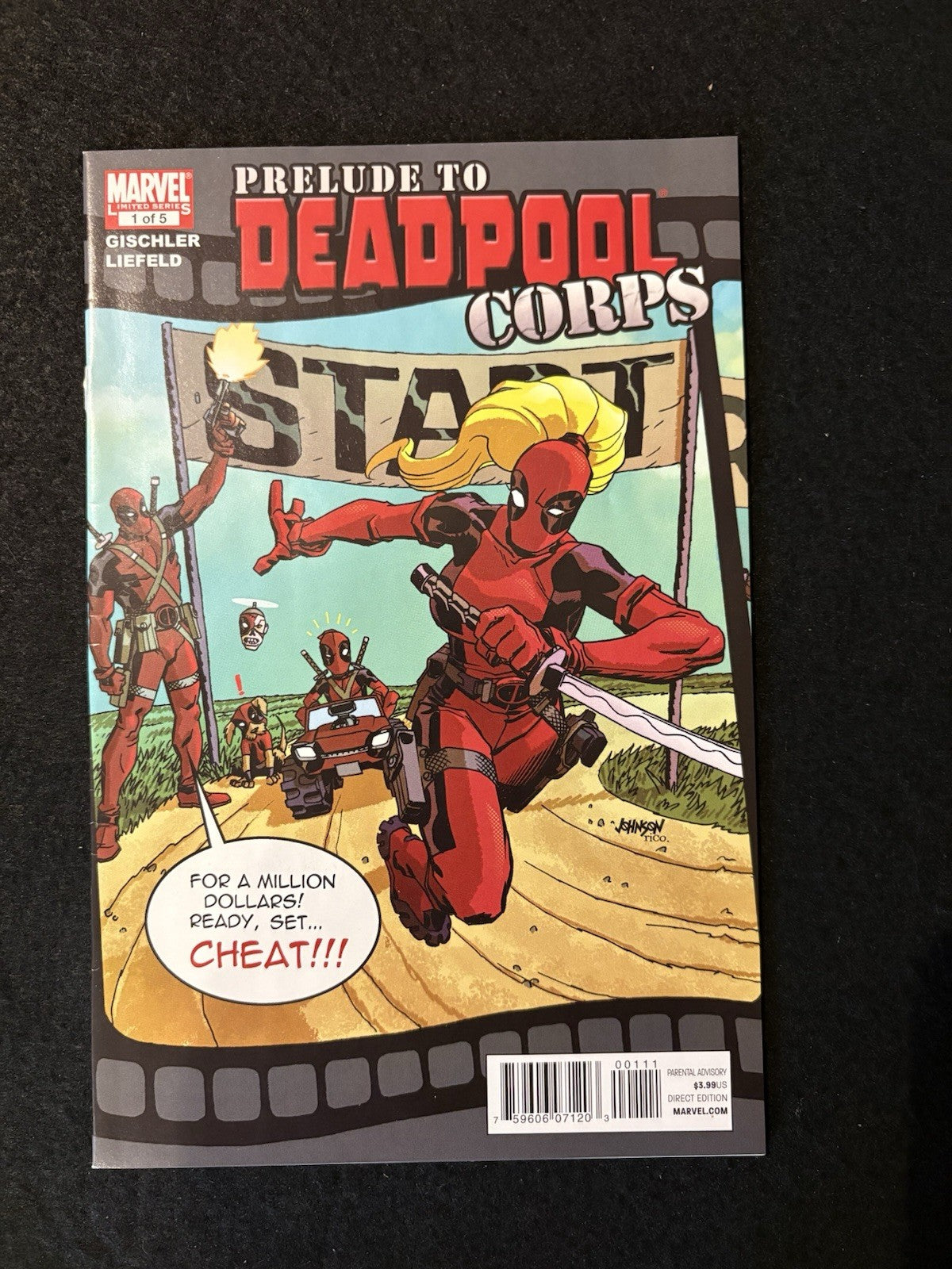 Prelude to Deadpool Corps #1-5 (2010) Complete Set by Marvel Comics