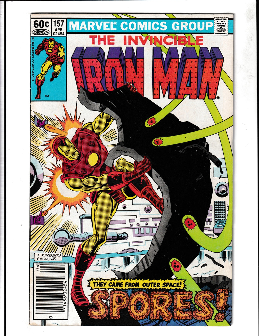 Iron Man #157 (1982) Marvel Comics