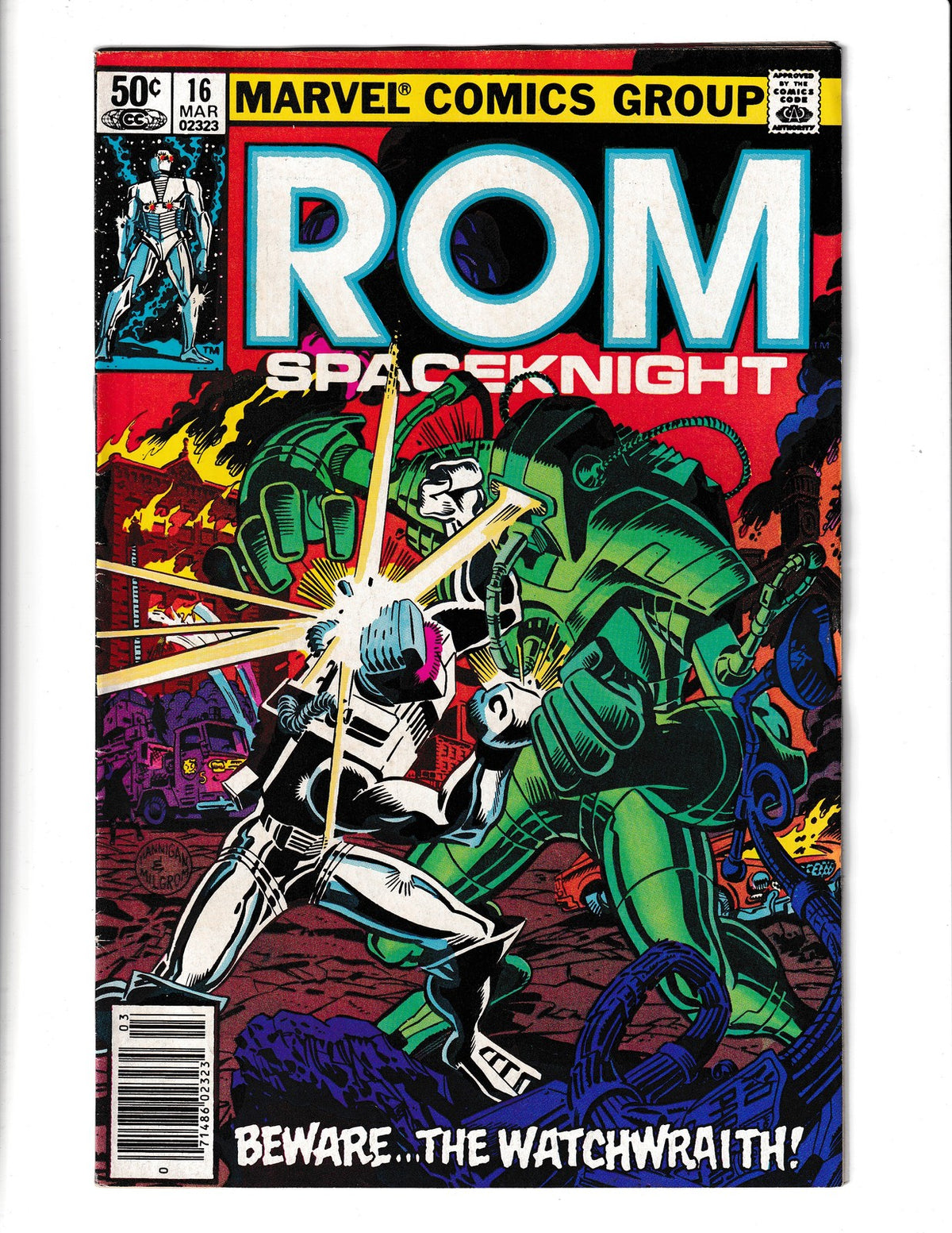 ROM #16 (1981) SpaceKnight Marvel Comics SKU:2518