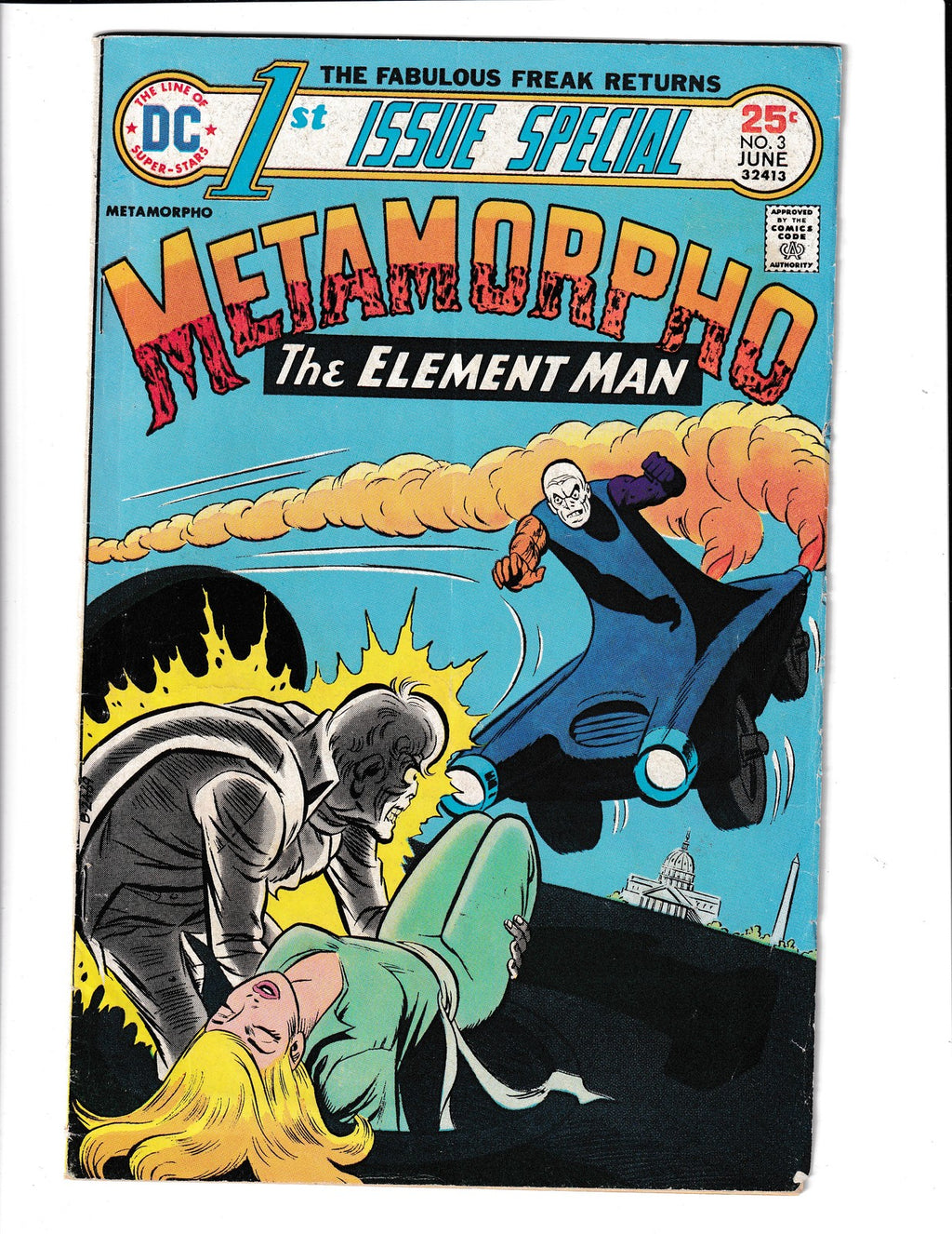 1st Issue Special #3 (1975) Metamorpho DC Comics