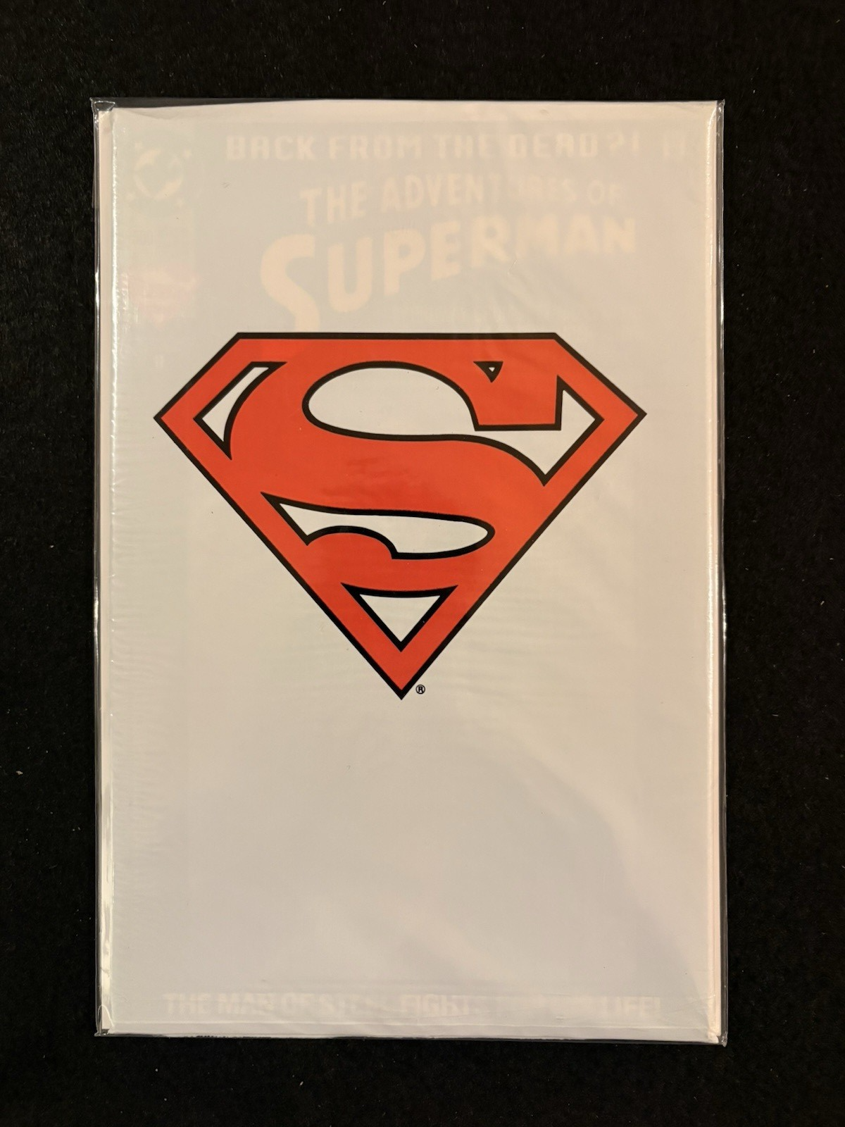 Adventures of Superman #500 (1993) DC Includes opened bag and Bloodlines Card