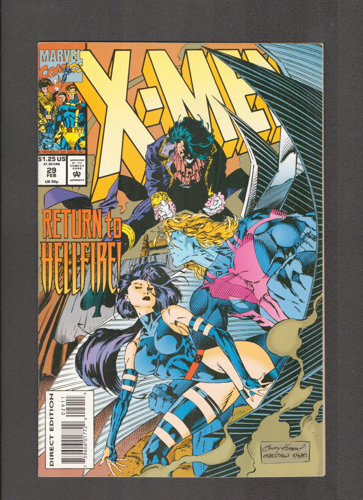 X-Men #29 (1994) Return to Hellfire Marvel Comics