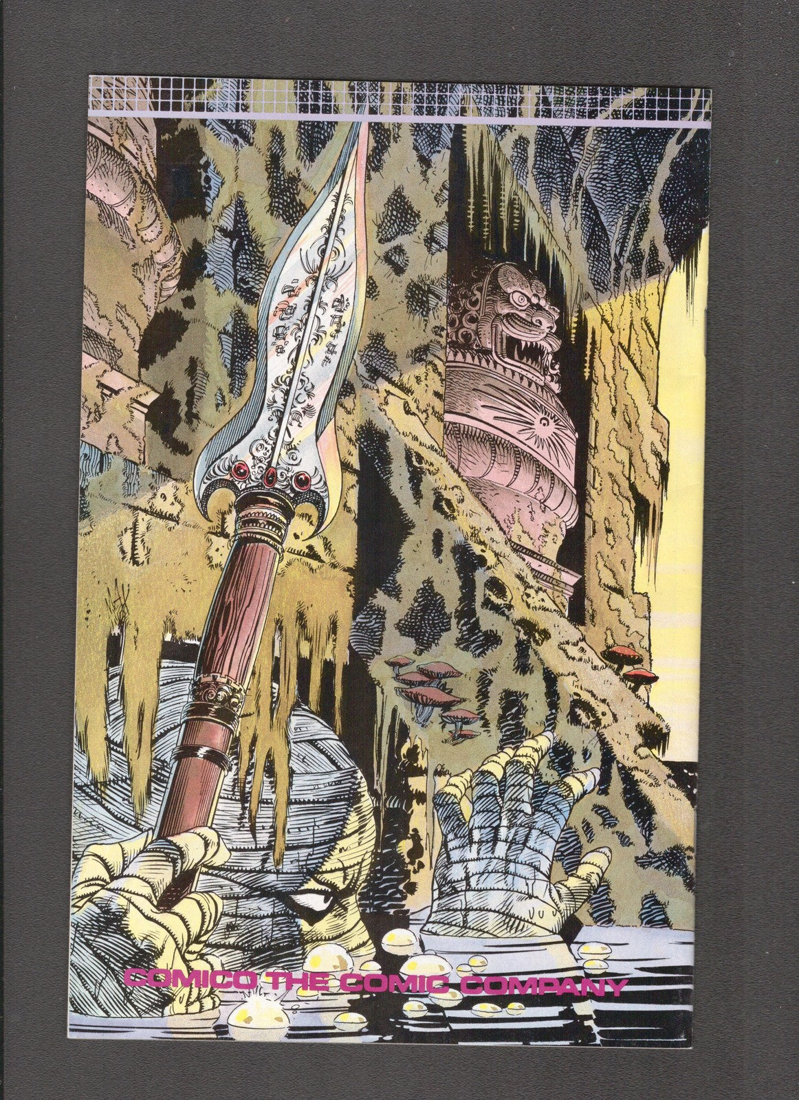 Jezebel Jade #2 (1988) Adam Kubert Comico Comics