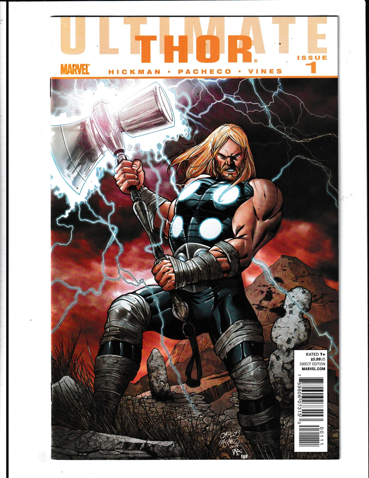 Ultimate Thor #1 (2010) Marvel Comics SKU:1021