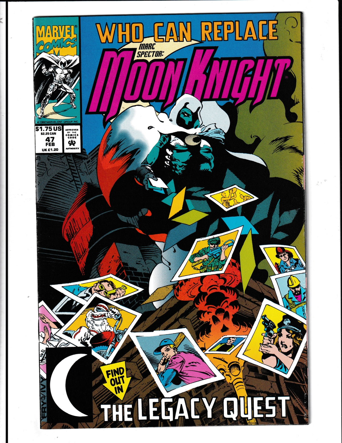 Marc Spector: Moon Knight #47 (1993) Marvel Comics