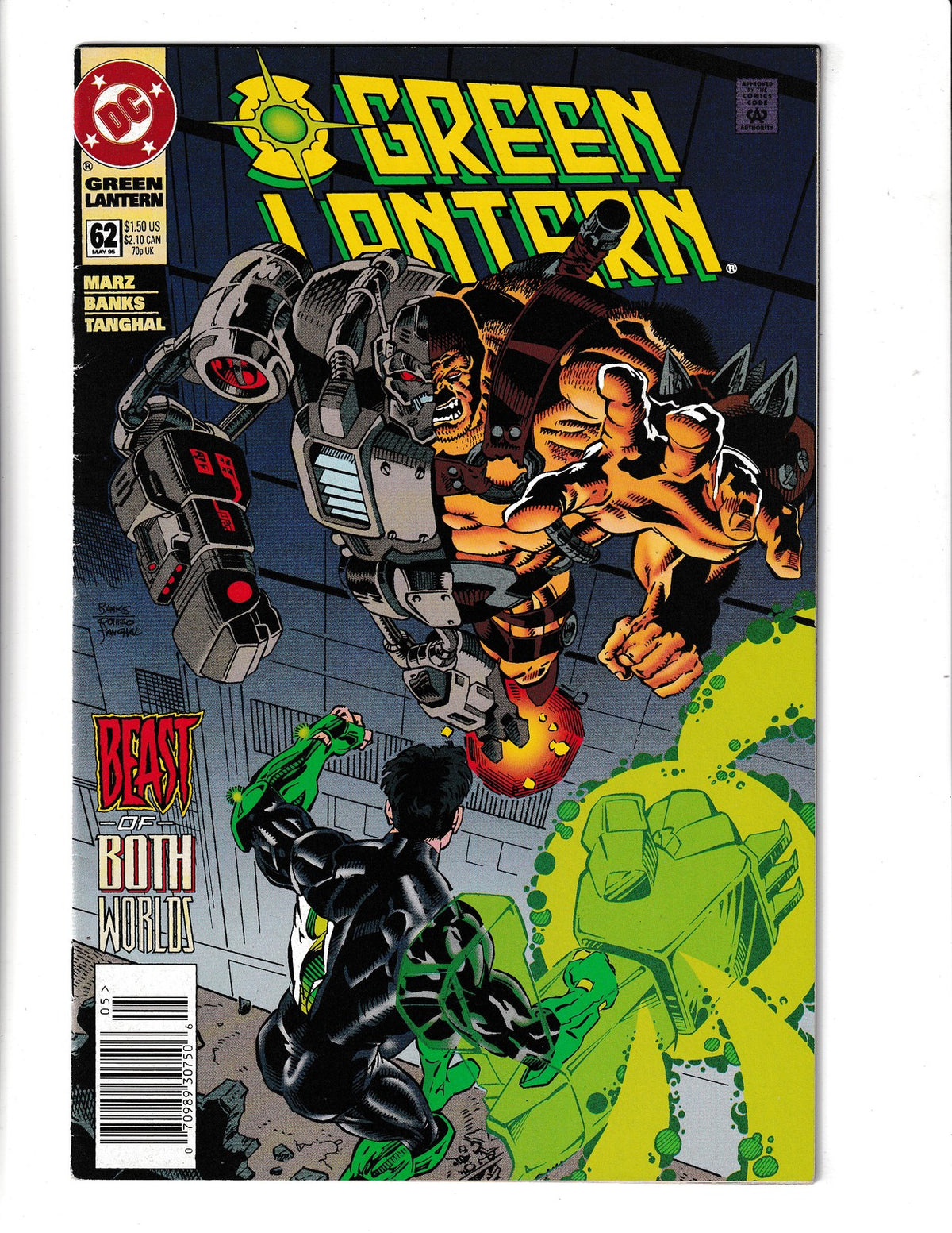 Green Lantern #62 (1995) DC Comics SKU:2909