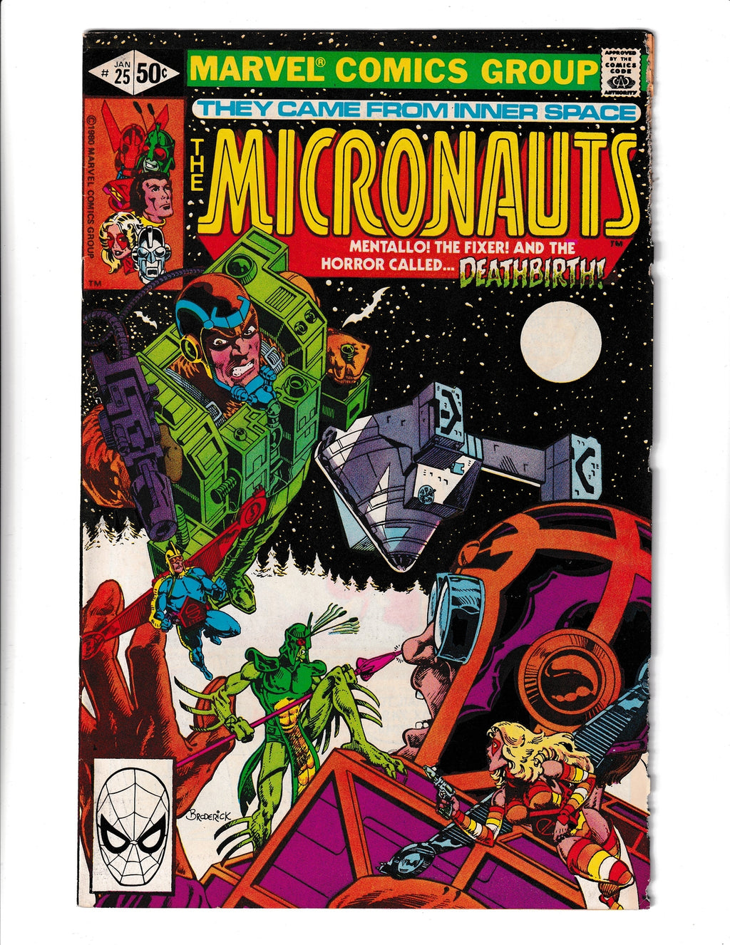 Micronauts #25 (1981) Marvel Comics SKU:144