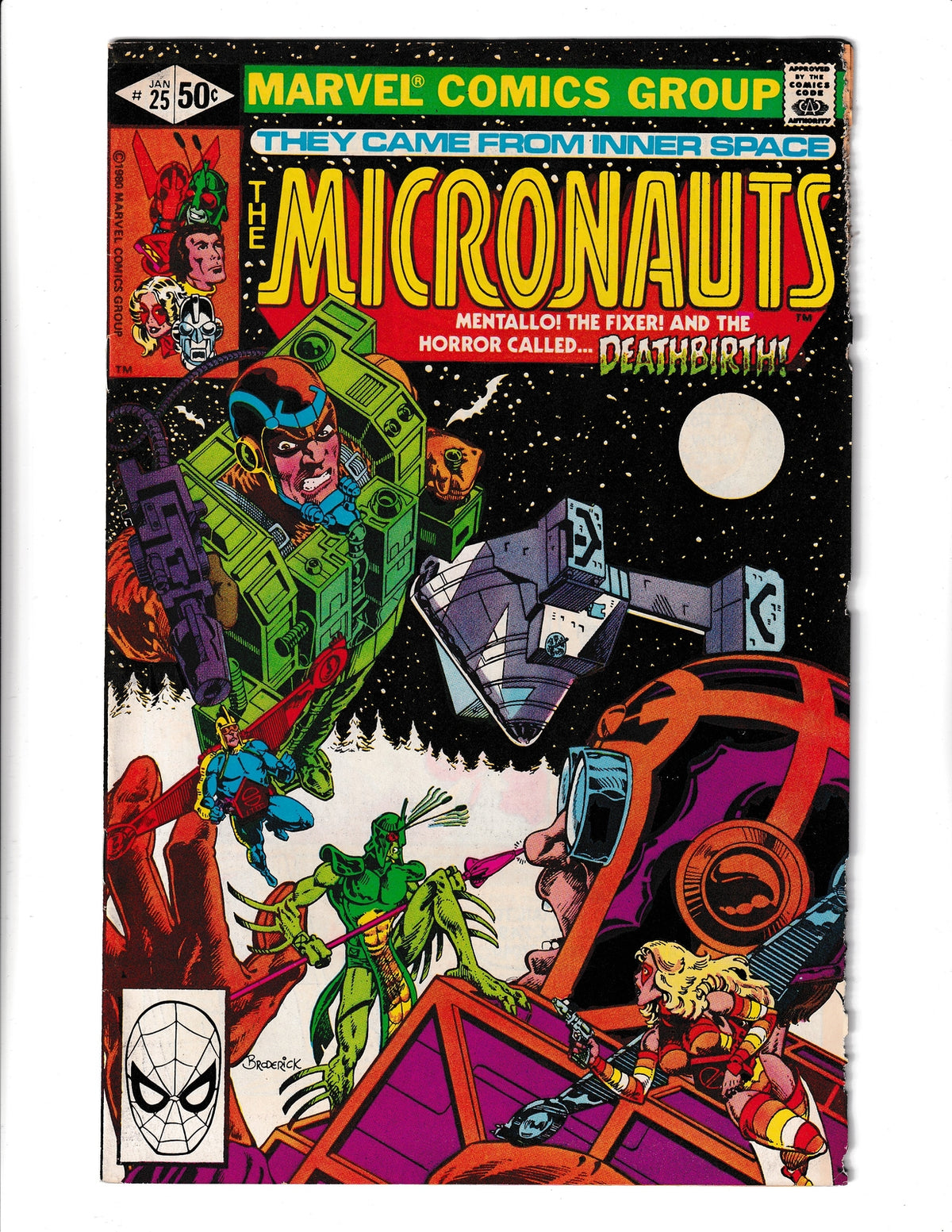Micronauts #25 (1981) Marvel Comics SKU:144