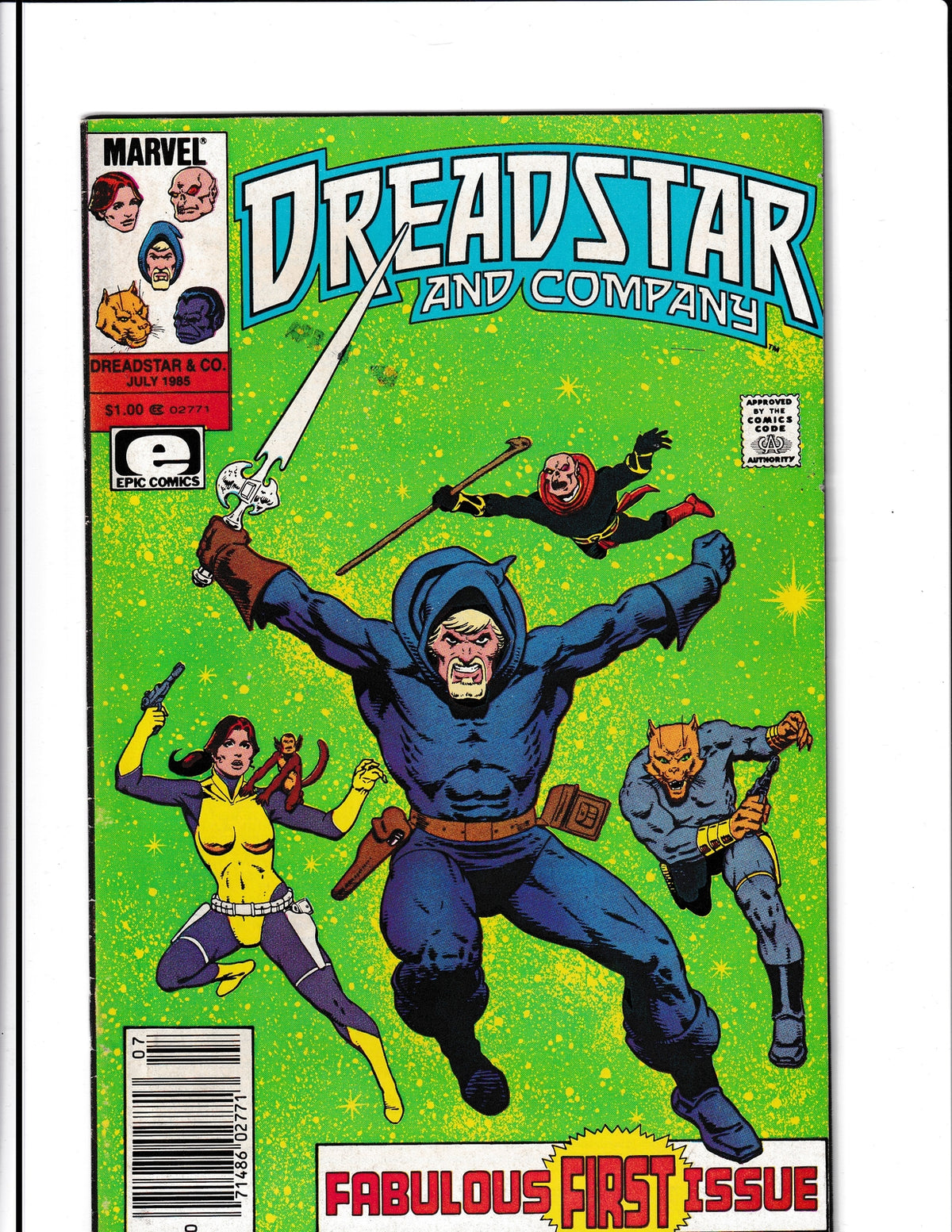 Dreadstar and Company #1 (1985) Marvel Comics