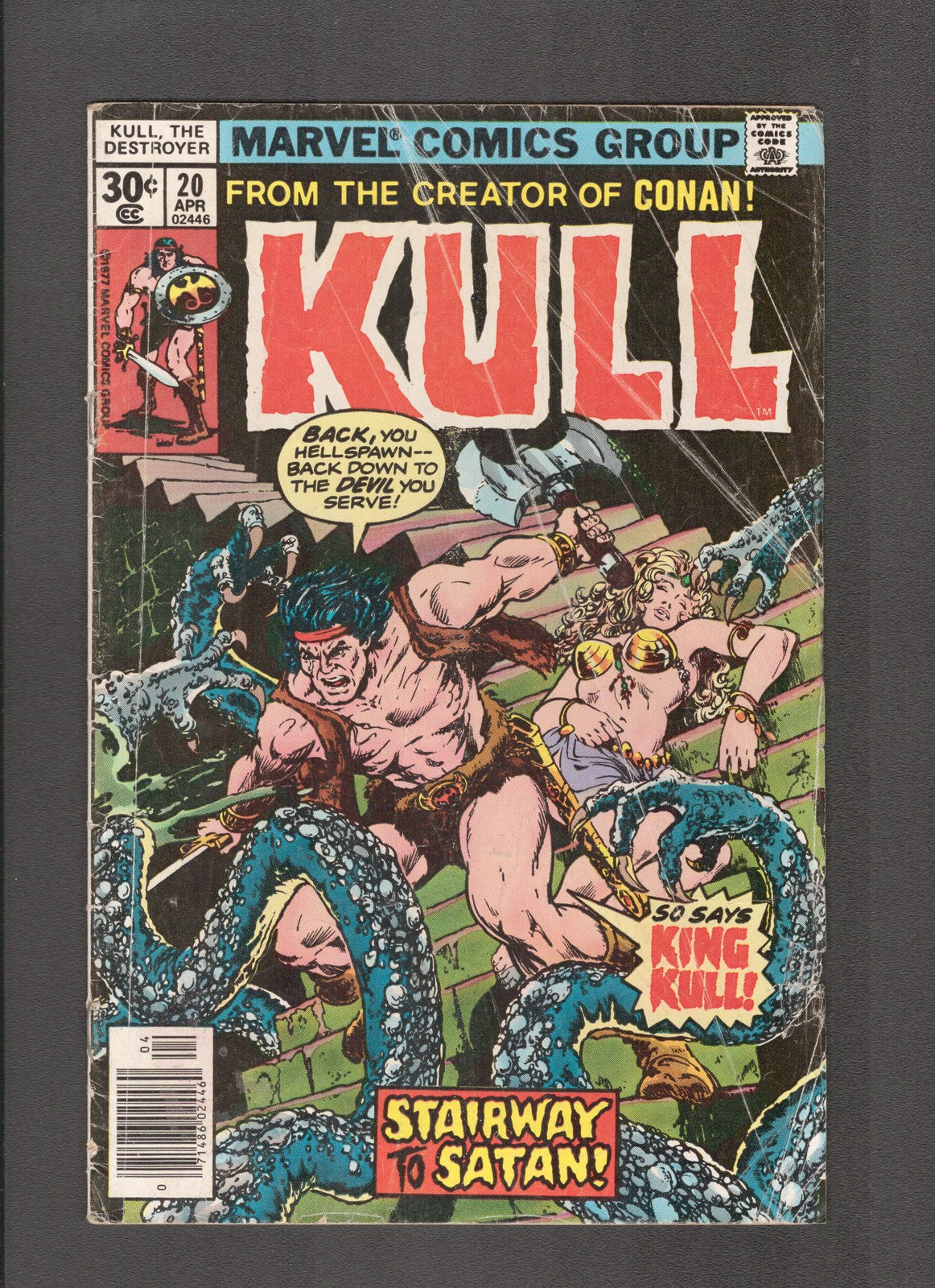 Kull the Destroyer #20 (1977) Ed Hannigan, Doug Moench Marvel Comics