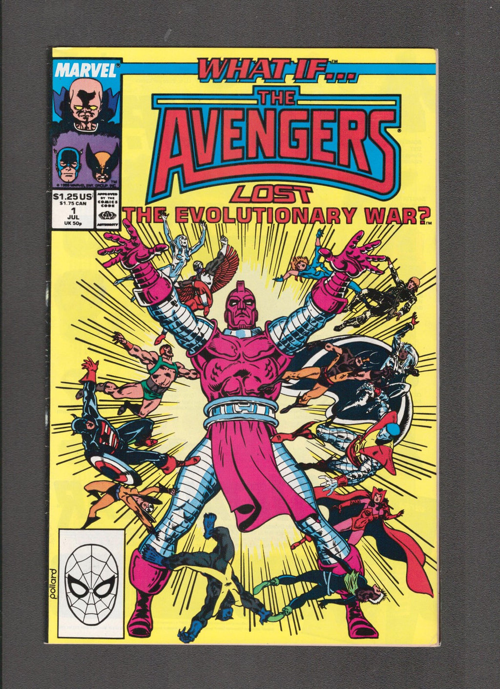 What If...? #1 (1989) Evolutionary War Marvel Comics