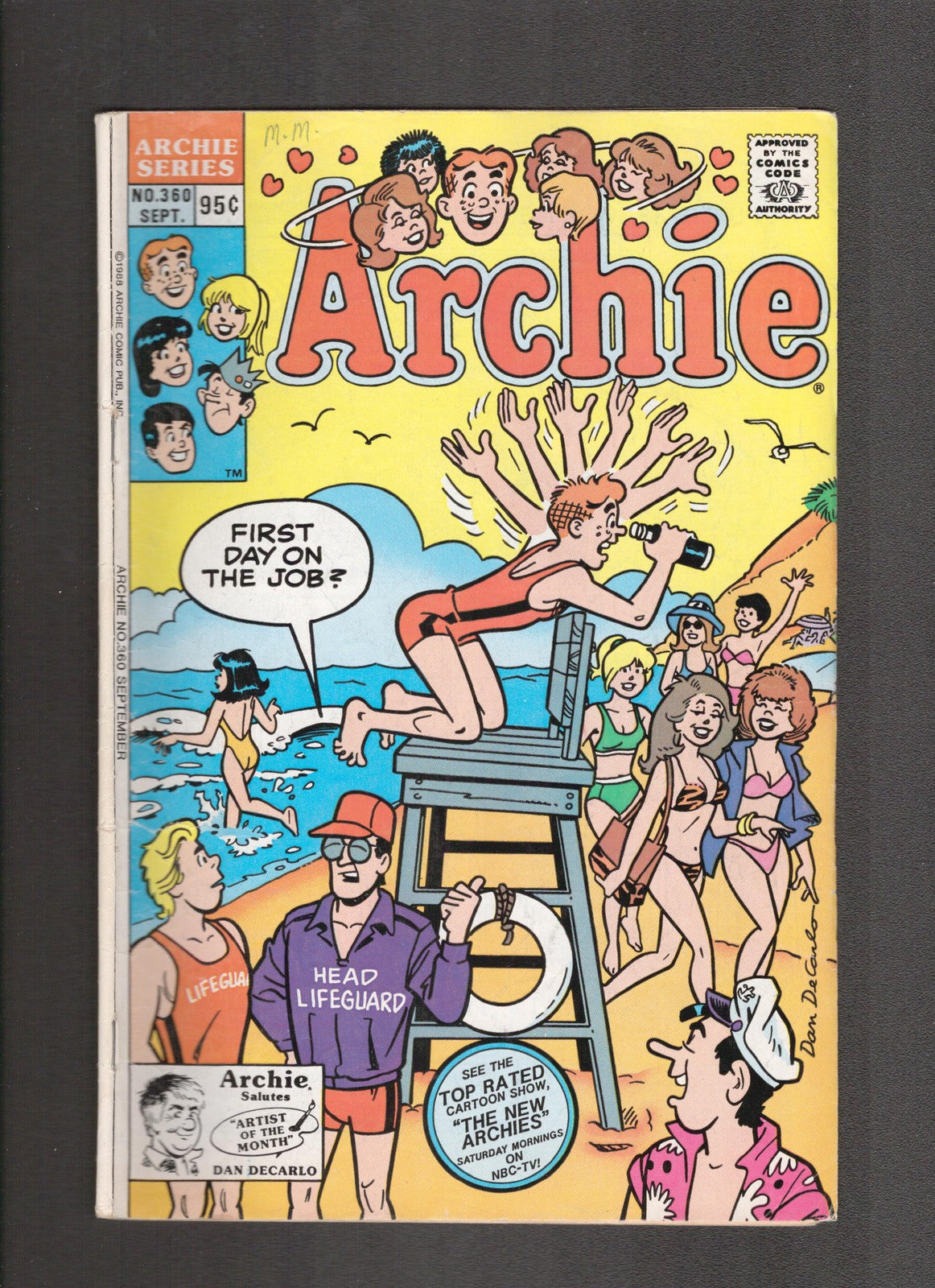 Archie Comics #360 (1988) Canadian Newsstand Archie Comics