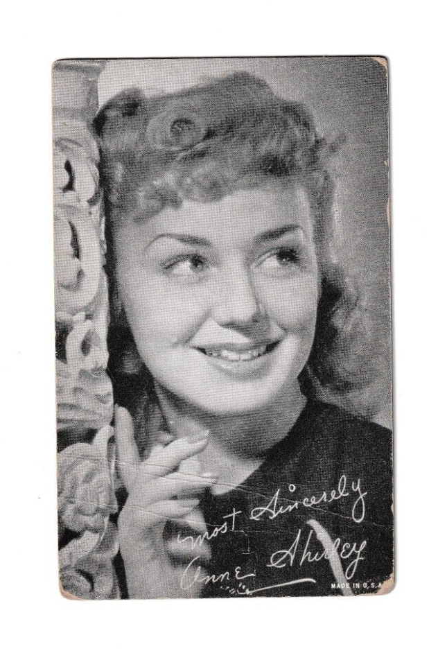 Arcade Cards 1940's - Celebrities - Anne Shirley