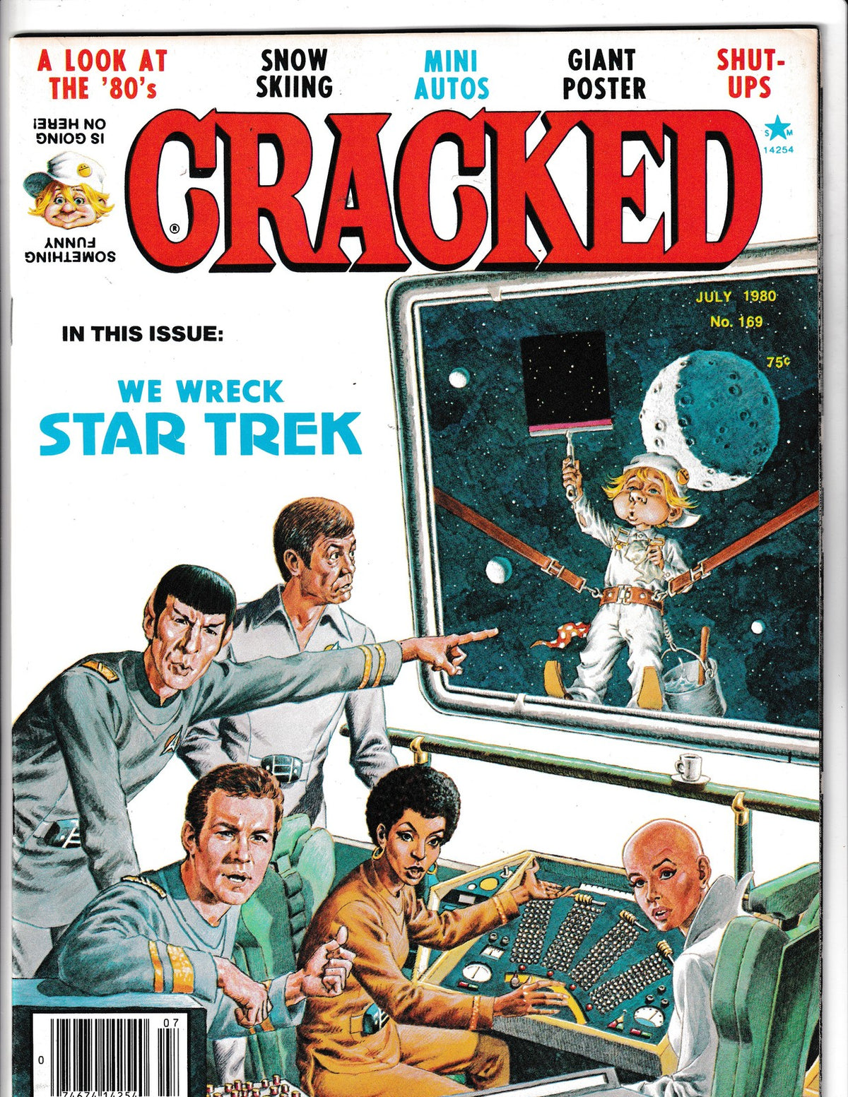 Cracked #169 (1980) Star Trek Major Magazines Comics