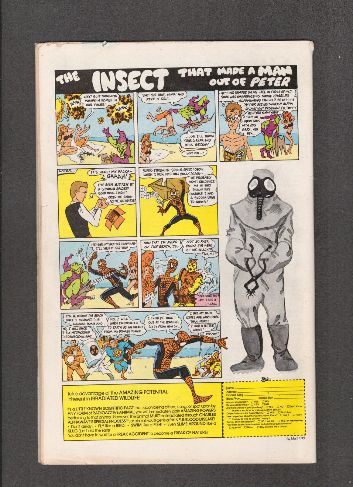 What The..?! #5 (1989) Doug Rice Marvel Comics