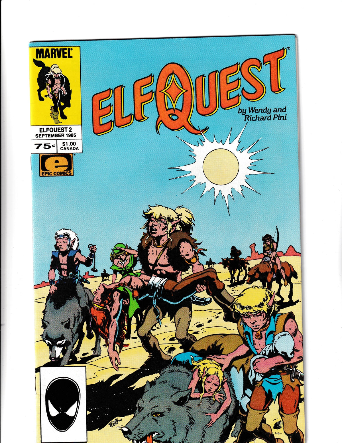 Elfquest #2 (1985) Epic Comics SKU:023