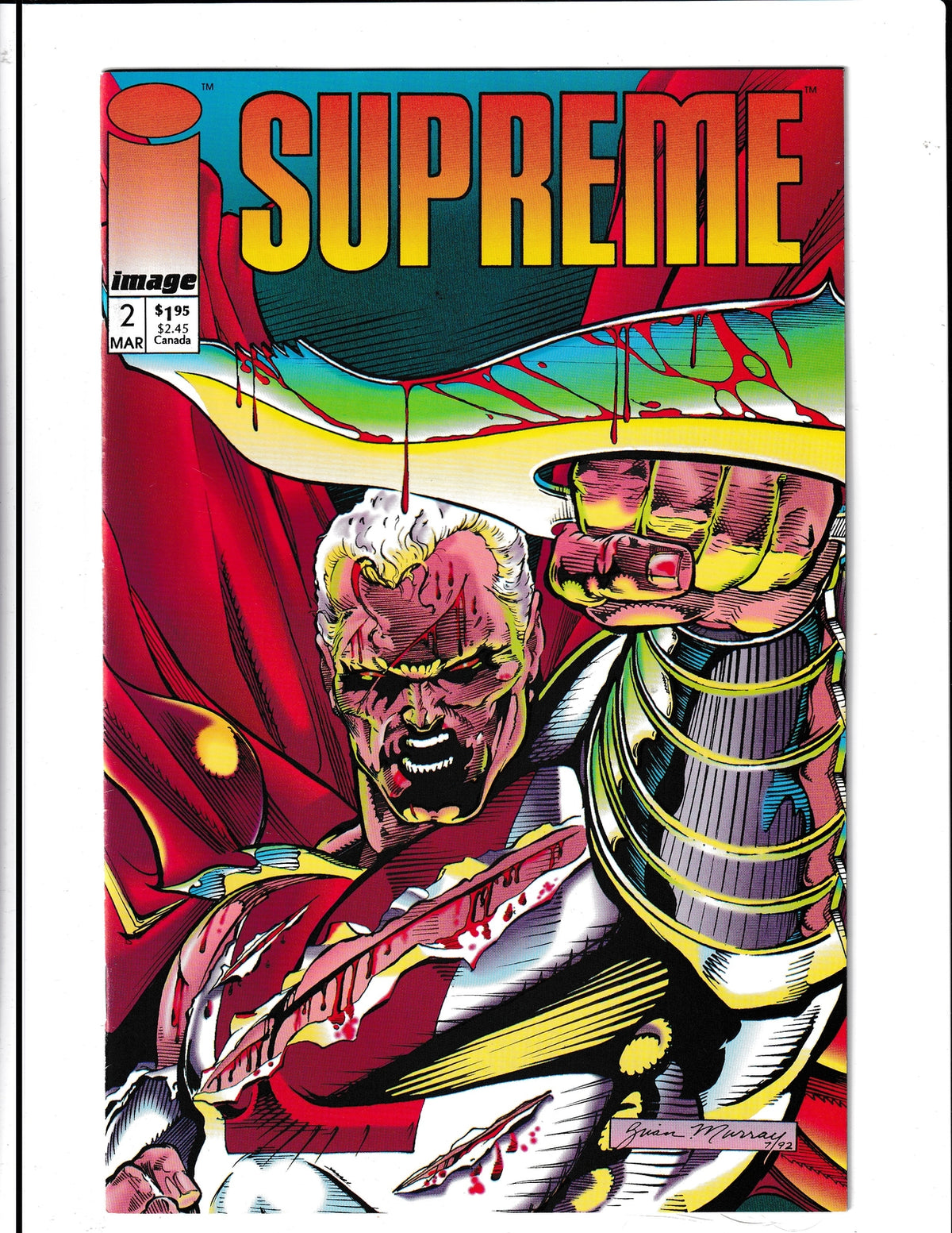 Supreme #2 (1993) Image Comics SKU:362