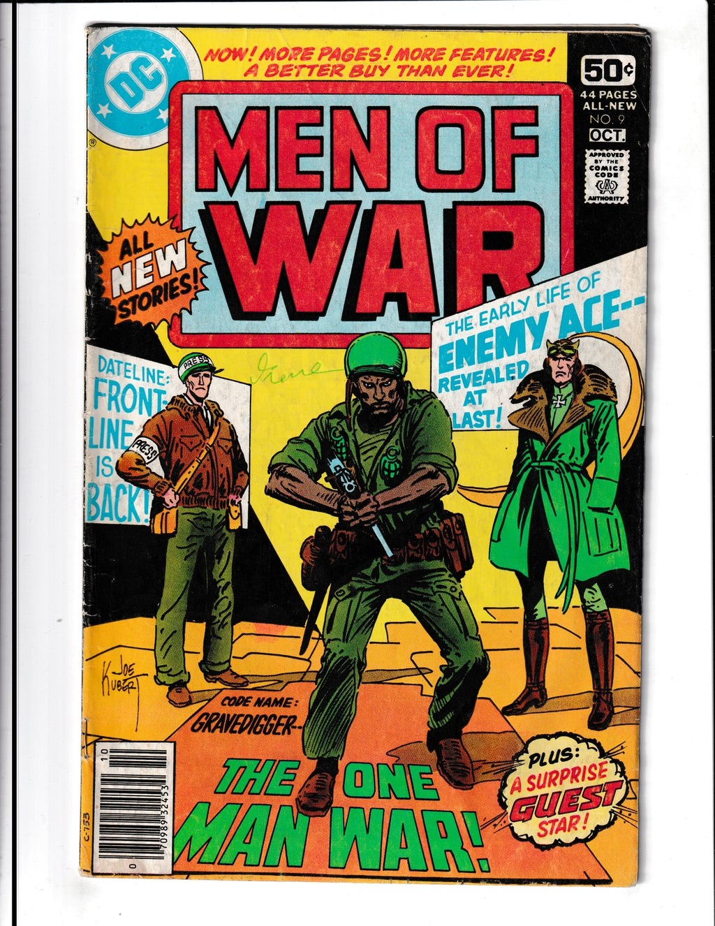 Men of War #9 (1978) DC Comics