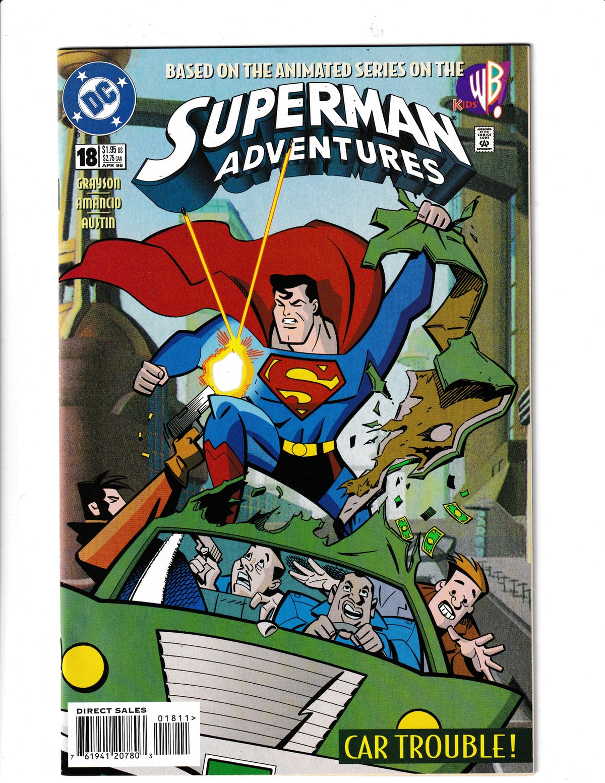 Superman Adventures #18 (1998) DC Comics