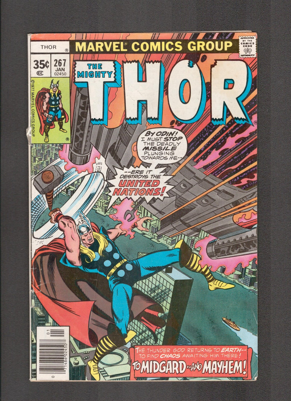 Thor #267 (1978) Walter Simonson Marvel Comics