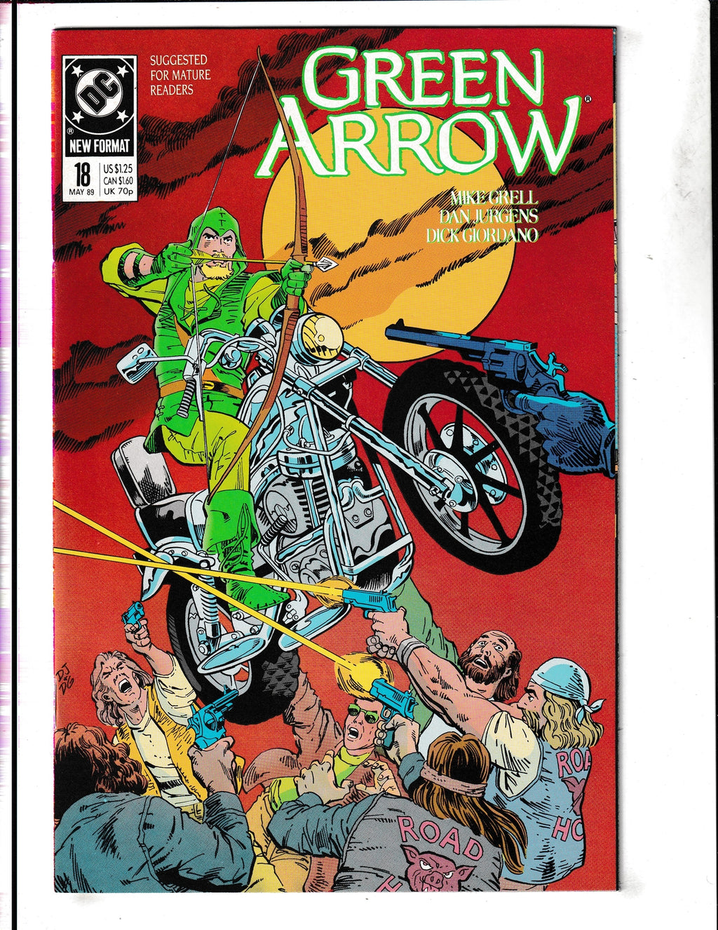 Green Arrow #18 (1989) DC Comics