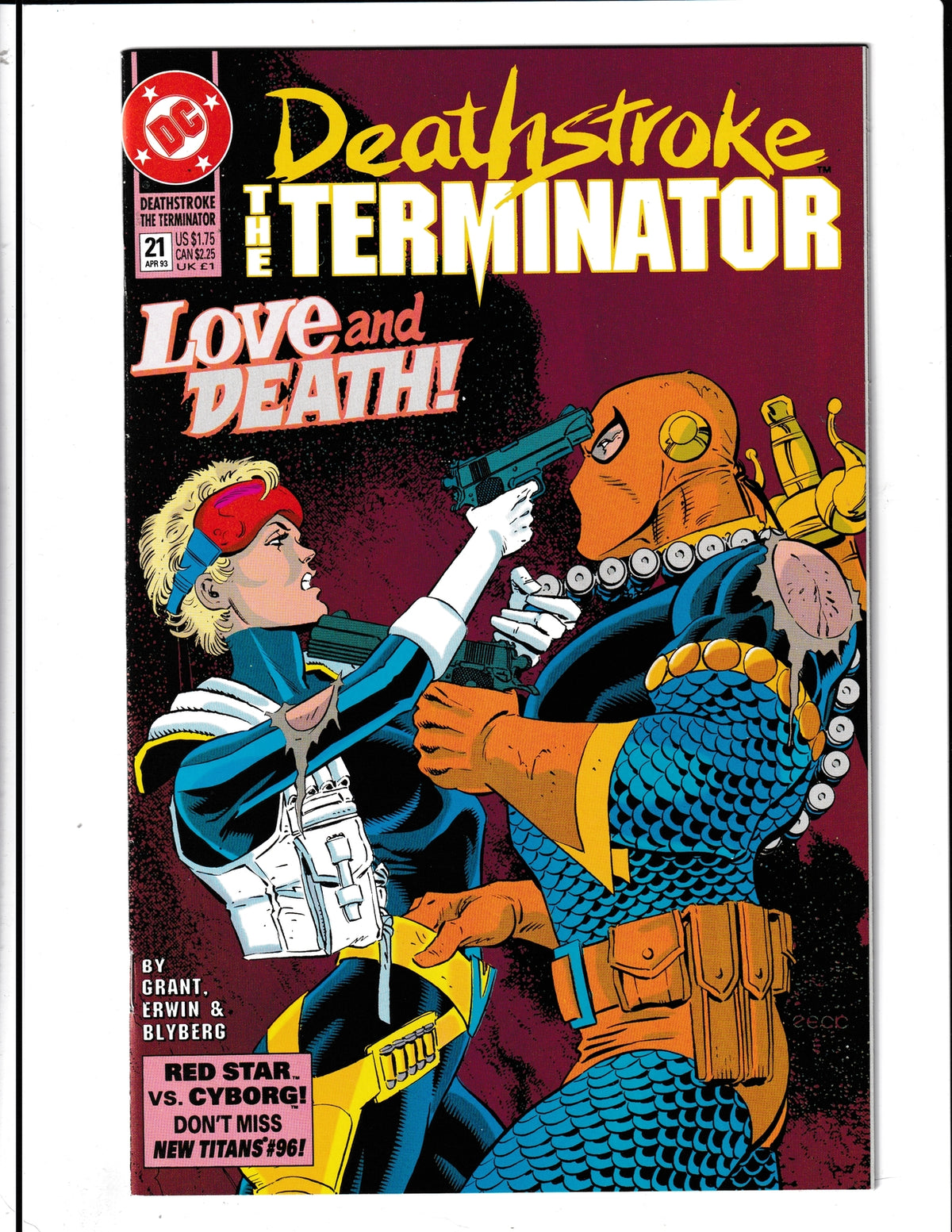 Deathstroke the Terminator #21 (1993) DC Comics