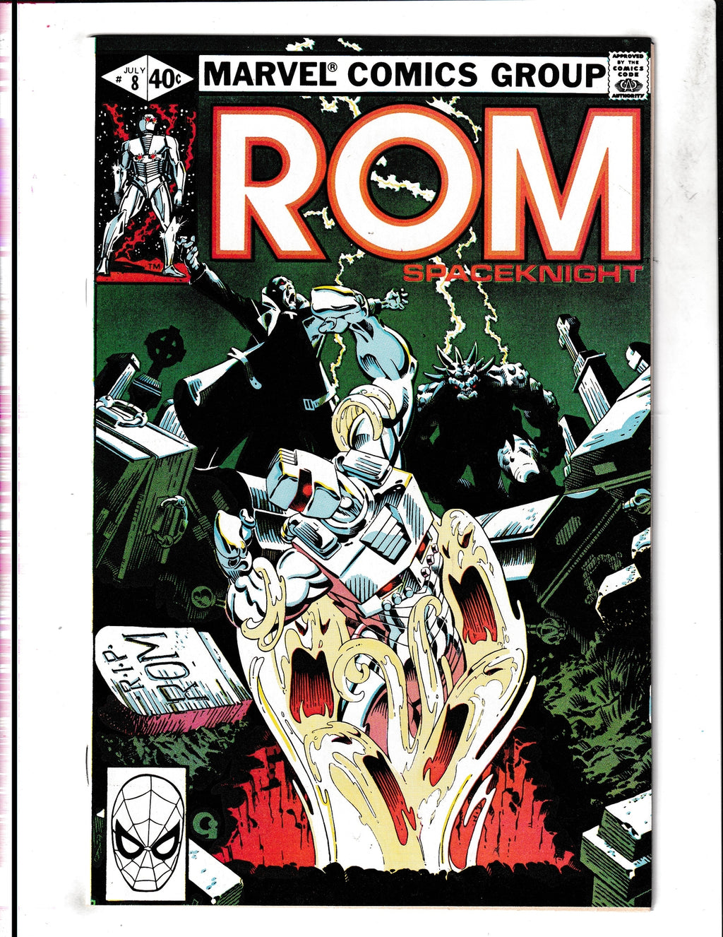 ROM #8 (1980) Marvel Comics SKU:1765