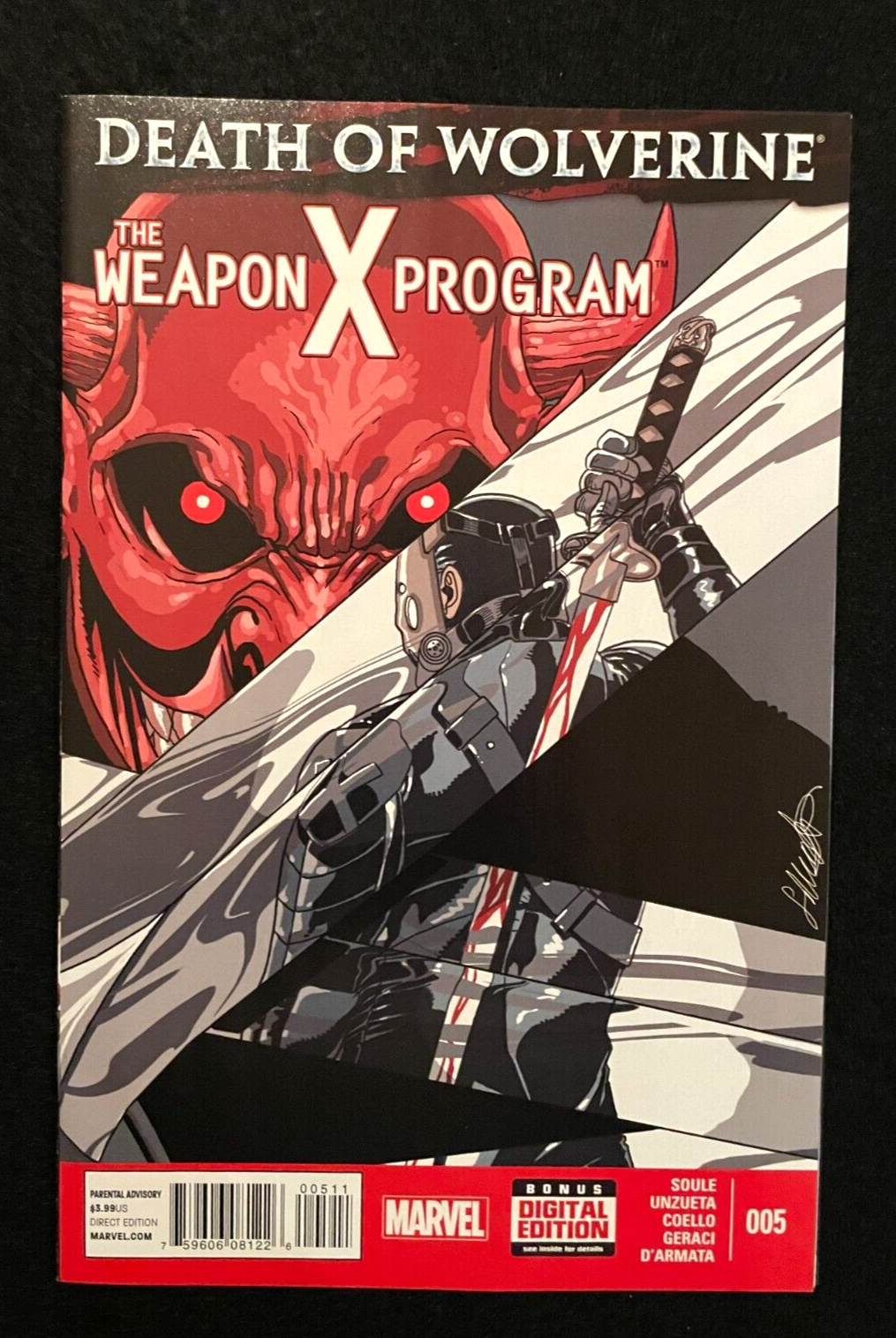 Death of Wolverine: The Weapon X Program #5 2015 - HIGH GRADE