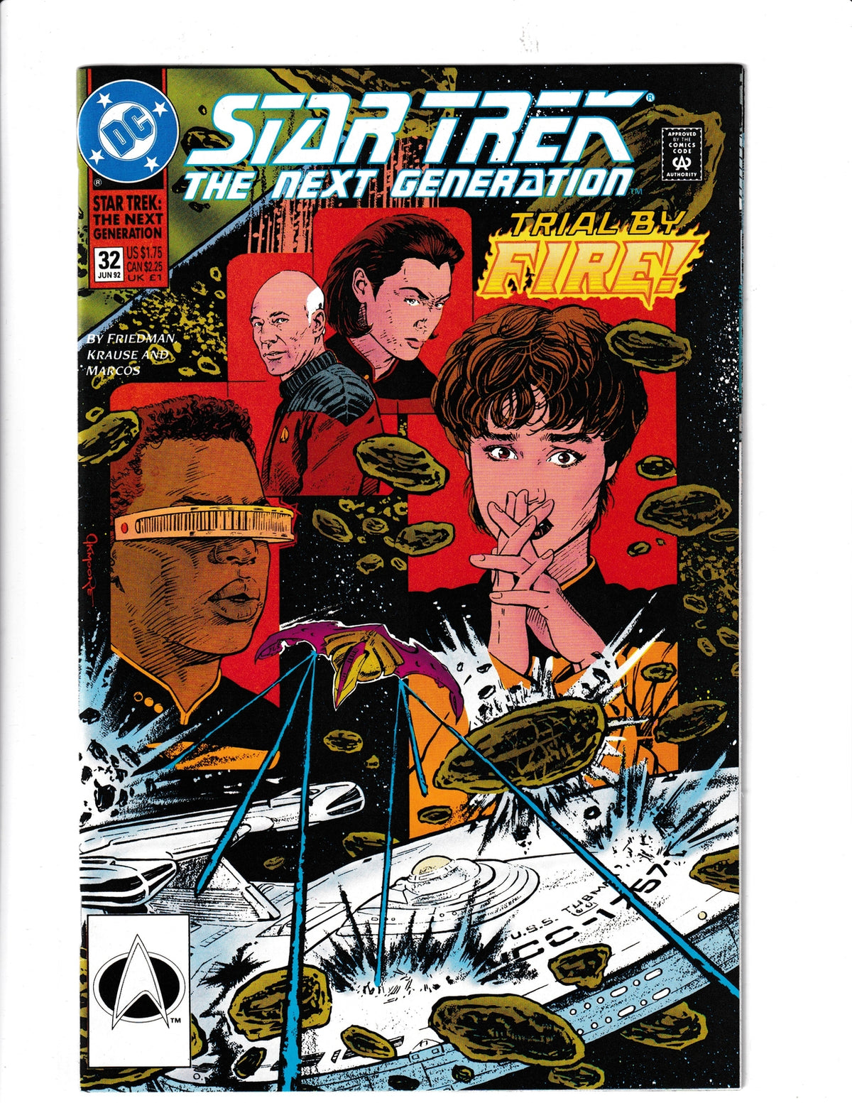 Star Trek: The Next Generation #32 (1992) DC Comics