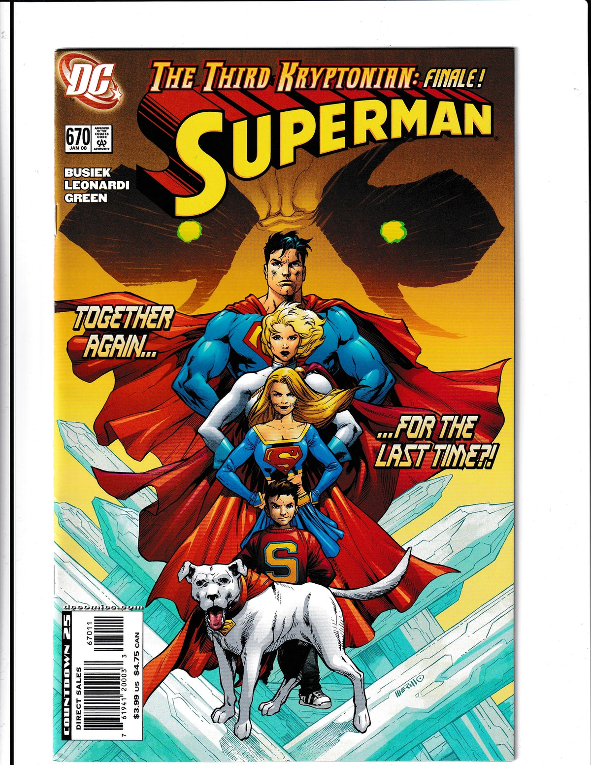 Superman #670 (2008) DC Comics