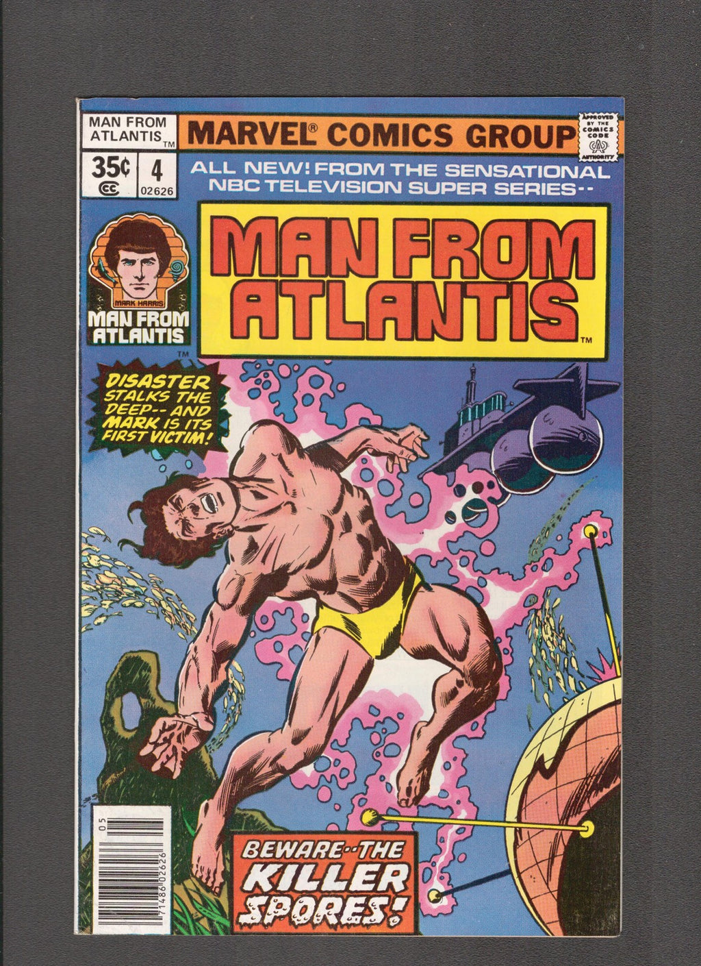 Man from Atlantis #4 (1978) Gil Kane - Archie Goodwin Marvel Comics